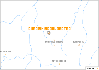 map of Amparihisoa Avaratra