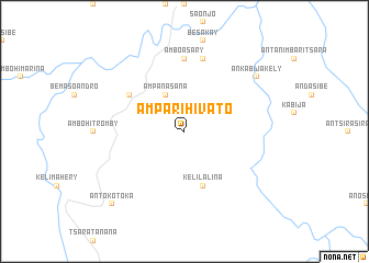 map of Amparihivato