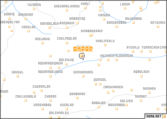 map of Āmpār