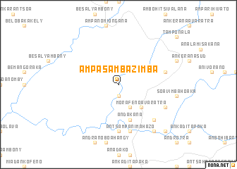 map of Ampasambazimba