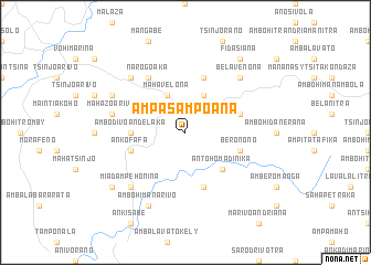 map of Ampasampoana