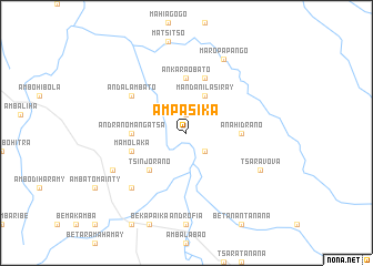 map of Ampasika