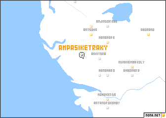 map of Ampasiketraky