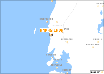 map of Ampasilava