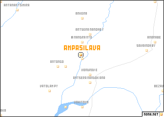 map of Ampasilava