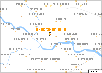 map of Ampasimadinika