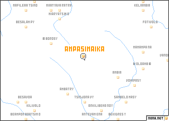 map of Ampasimaika