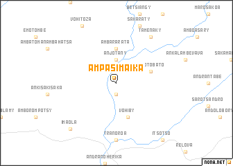 map of Ampasimaika