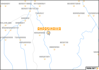 map of Ampasimaika