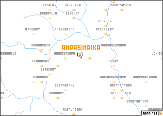 map of Ampasimaika