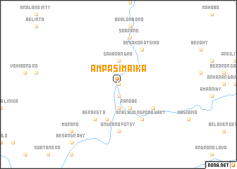 map of Ampasimaika