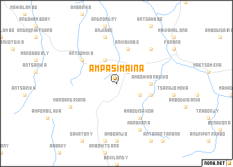 map of Ampasimaina