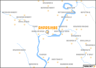 map of Ampasimbe