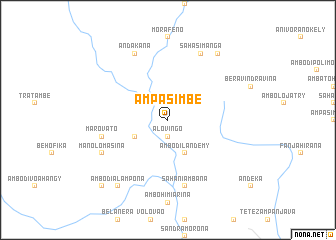 map of Ampasimbe