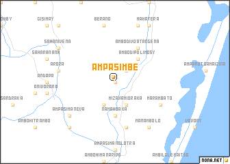 map of Ampasimbe