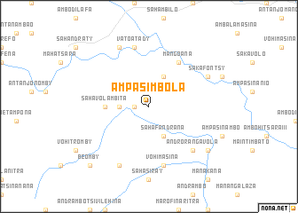 map of Ampasimbola