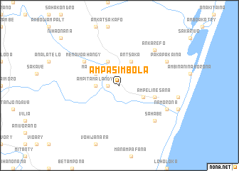 map of Ampasimbola