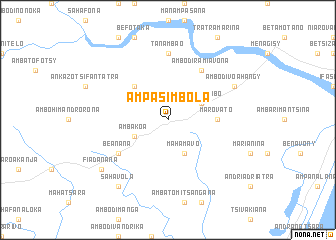 map of Ampasimbola