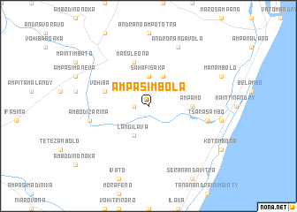 map of Ampasimbola