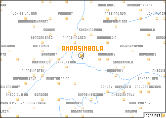 map of Ampasimbola