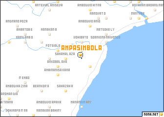 map of Ampasimbola