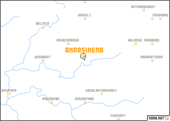 map of Ampasimena