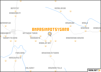 map of Ampasimpotsy-Gara