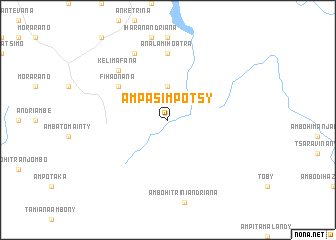 map of Ampasimpotsy