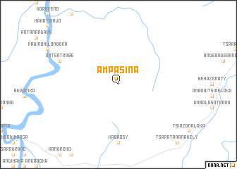 map of Ampasina