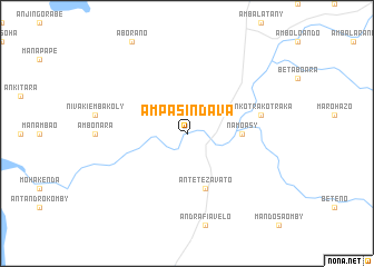 map of Ampasindava