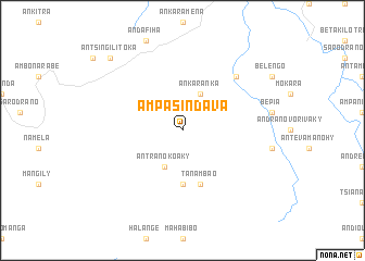 map of Ampasindava