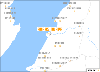 map of Ampasindava