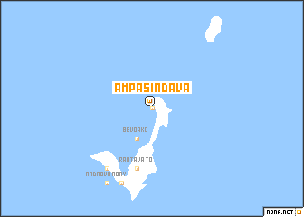 map of Ampasindava