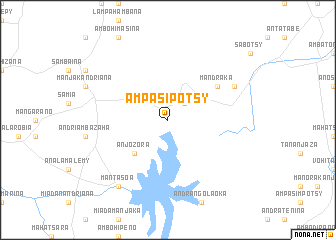 map of Ampasipotsy