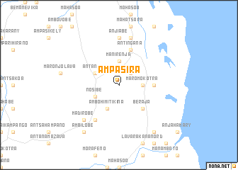 map of Ampasira