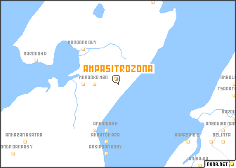 map of Ampasitrozona