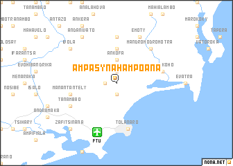 map of Ampasy Nahampoana