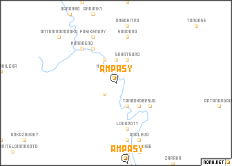 map of Ampasy