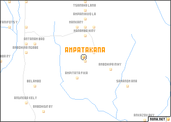 map of Ampatakana