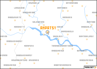 map of Ampatsy