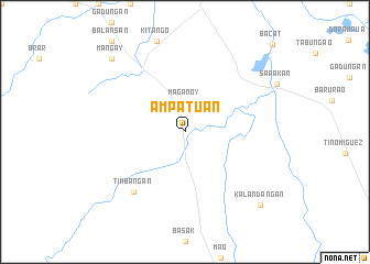 map of Ampatuan