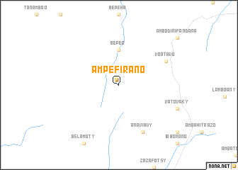 map of Ampefirano