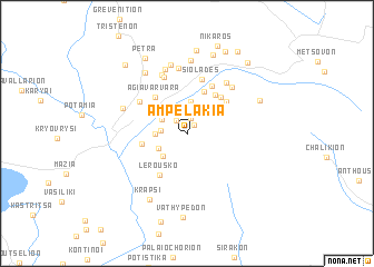 map of Ampelákia