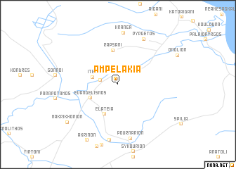 map of Ampelákia