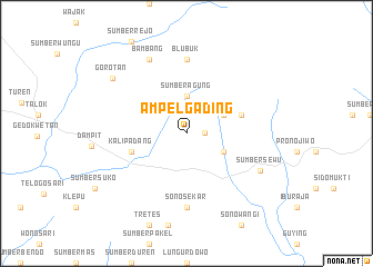 map of Ampelgading