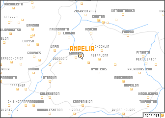 map of Ampélia