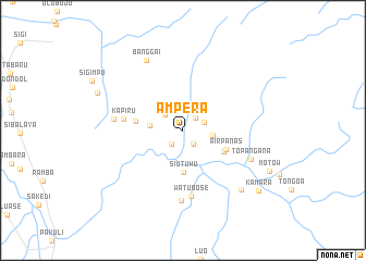 map of Ampera