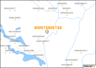 map of Ampetsapetsa