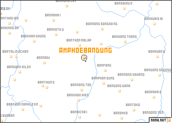 map of Amphoe Ban Dung