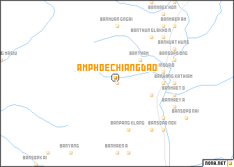 map of Amphoe Chiang Dao